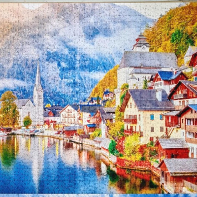 Khoe Sắc - Bộ Tranh Ghép Hình Minh Châu 1500 Mảnh Kích Thước 60x80cm