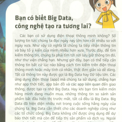 Lựa Chọn Cho Tương Lai: Job? - Chuyên Gia Dữ Liệu Lớn (Tranh màu)