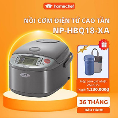 Nồi cơm điện cao tần Nhật Bản Zojirushi NP-HBQ10/NP-HBQ18, sản xuất Nhật, bảo hành 3 năm|HÀNG CHÍNH HÃNG