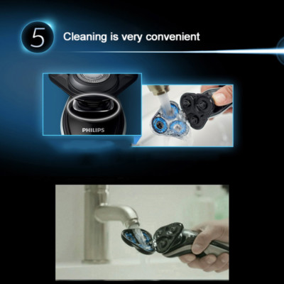 Máy cạo râu khô và ướt nhãn hiệu Philips S5080/03 linh hoạt theo 5 hướng - HÀNG NHẬP KHẨU