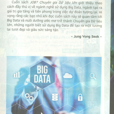 Lựa Chọn Cho Tương Lai: Job? - Chuyên Gia Dữ Liệu Lớn (Tranh màu)