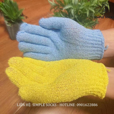 Găng Tay Tắm Massage - Bao Tay Tắm Tẩy Tế Bào Chết Chống Trượt Dưỡng Ẩm Cho Da