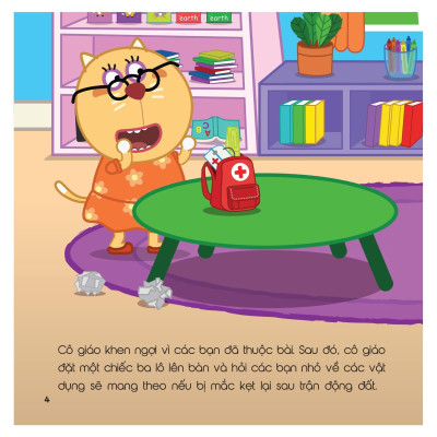 Kỹ Năng Sống - Cùng Wolfoo Rèn Kỹ Năng An Toàn - Khi Đi Xảy Ra Động Đất - Bản Quyền