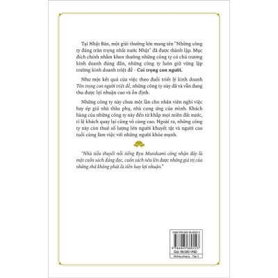 Sách - Những Công Ty Đáng Trân Trọng Nhất Nước Nhật - Tập 3 - NXB Phụ Nữ