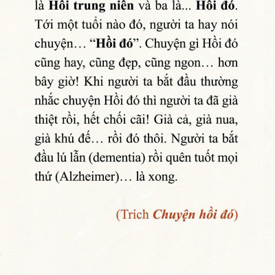 CHUYỆN HỒI ĐÓ – Đỗ Hồng Ngọc - PHANBOOK