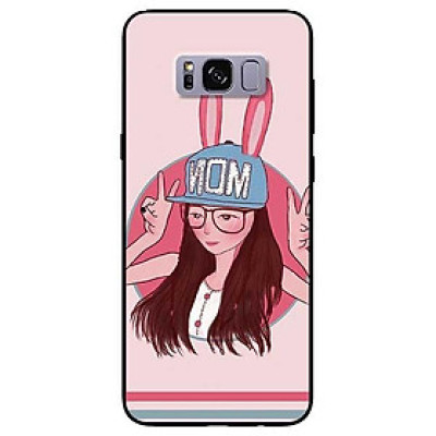 Ốp lưng dành cho Samsung S8 - S8 Plus - S9 Plus mẫu Em Gái Tai Thỏ