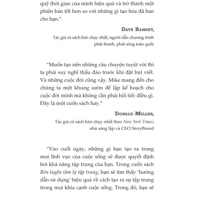 Rèn luyện tâm lý tập trung