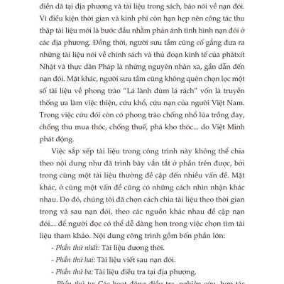 Sự thật về nạn đói năm 1945 (qua tư liệu và ký ức lịch sử)