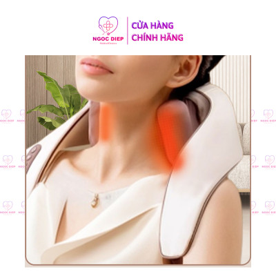 Máy Massage Cổ Vai Gáy OROMI ORM-KW125 - Mô Phỏng Massage Chuyên Nghiệp Như Đầu Ngón Tay