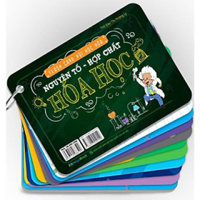 Sách Flashcard - Vui Học Hóa Nguyên Tố - Hợp Chất Hóa Học - Megabook