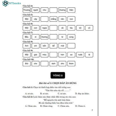 Sách Bộ Đề Luyện Thi Violympic Trạng Nguyên Tiếng Việt Trên Internet Lớp 4
