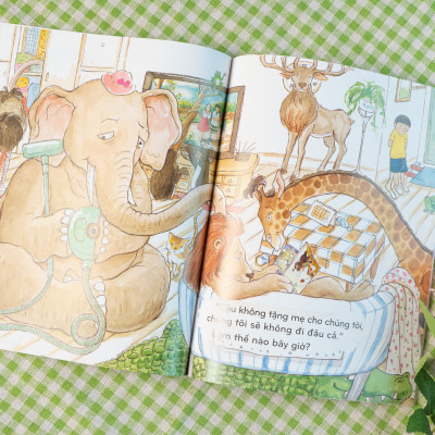 Sách - Tớ không tặng mẹ cho bạn đâu cho bé 3-9 tuổi - Đinh Tị Books