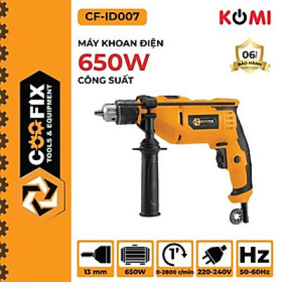 MÁY KHOAN ĐIỆN 650W CF-ID007 - COOFIX - HÀNG CHÍNH HÃNG