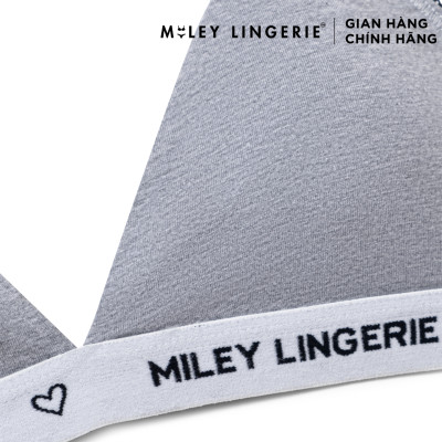 Áo Ngực Mút Mỏng Thời Trang Thể Thao Lưng Logo Chất Vải Cotton Thiên Nhiên BeingMe Miley Lingerie