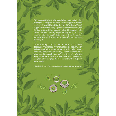 Sống Xanh Như Những Lá Trà