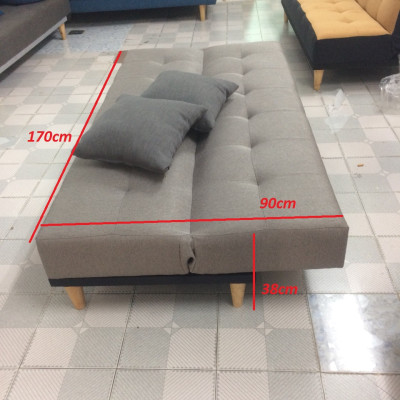 Sofa bed, sofa giường cà rốt viền đen CRVD 1m7x90, bộ sofa phòng khách, salon, sopha, sa lông, sô pha, bàn ghế sofa