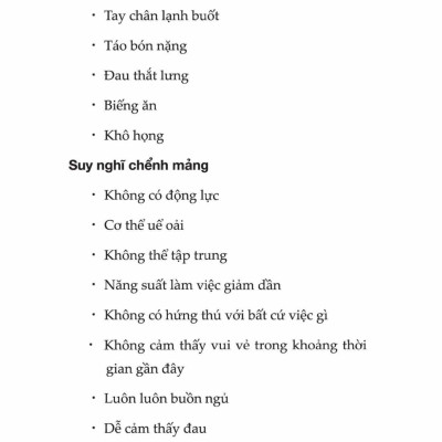 Nuôi Dưỡng Trí Não - Cân Bằng Cảm Xúc