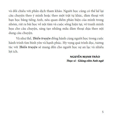 Thiền Truyện (Song Ngữ Anh - Việt)