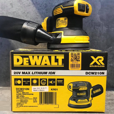 MÁY CHÀ NHÁM PIN CẦM TAY 18V(20V MAX) 125MM DEWALT DCW210D1- HÀNG CHÍNH HÃNG