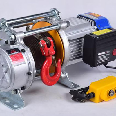 Tời điện đa năng nâng hạ vỏ nhôm ABG CD-K1 sử dụng nhiều trong công nghiệp, xây dựng