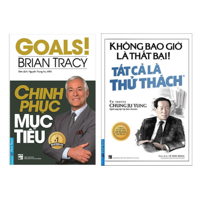 Combo Kĩ Năng Sống Cho Bạn Đi Đến Thành Công :Không Bao Giờ Là Thất Bại! Tất Cả Là Thử Thách +  Chinh Phục Mục Tiêu / Sách Của Người Thành Công  Viết Ra ( Tặng Kèm Móc Khóa  Cute)