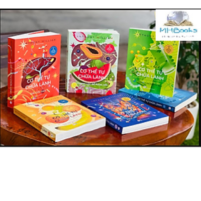 [trọn bộ 6 tập CƠ THỂ TỰ CHỮA LÀNH] CƠ THỂ TỰ CHỮA LÀNH - THỰC PHẨM THAY ĐỔI CUỘC SỐNG - GIẢI CỨU GAN - NƯỚC ÉP CẦN TÂY - PHỤC HỒI TUYẾN GIÁP - THANH LỌC ĐỂ PHỤC HỒI - THANH LỌC ĐỂ PHỤC HỒI. Tặng bút/ sổ tay