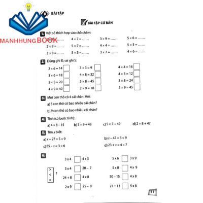 Sách: Rèn Kĩ Năng Học Tốt Toán Lớp 3 - Hỗ Trợ Phát Triển Năng Lực Giải Toán