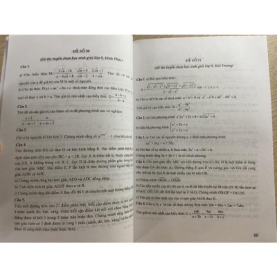 Sách - Tuyển chọn đề thi học sinh giỏi trung học cơ sở môn Toán ( dành cho lớp 9)