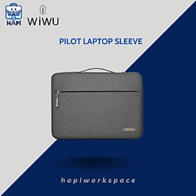 Túi chống sốc WIWU Pilot Laptop Sleeve Wi-PLS, mỏng nhẹ, chống thấm nước, quai xách