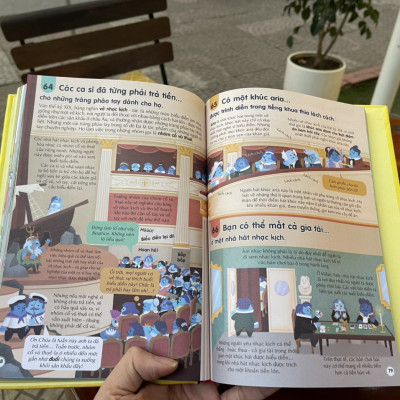 (Bìa cứng in màu) 100 BÍ ẨN ĐÁNG KINH NGẠC VỀ ÂM NHẠC – 100 things to know about music - Thu Trang dịch - Đinh Tị Books - NXB Thanh Niên