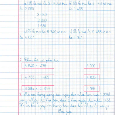 Vở ô Li Bài Tập Toán Lớp 3 Quyển 2 (Dùng Kèm SGK Chân Trời Sáng Tạo)_HA