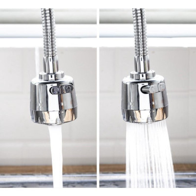 Combo 2 cái Đầu Vòi Tăng Áp Có dây dài, Điều Hướng Xoay 360 Độ, 2 Chế Độ, Tiết Kiệm Nước