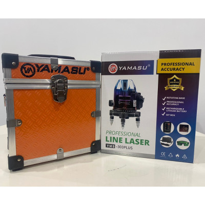 MÁY LASER CÂN BẰNG 5 TIA XANH YMS-303 PLUS YAMASU ( 1 PIN + 1 SẠC ) - HÀNG CHÍNH HÃNG