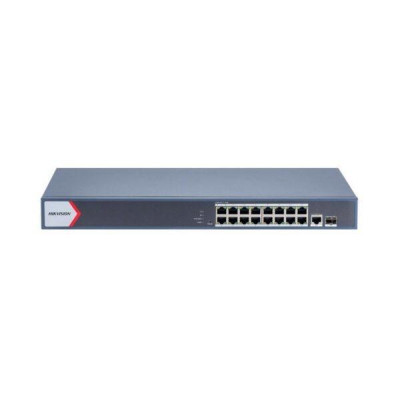Switch mạng thông minh 16 cổng PoE Gigabit HIKVISION DS-3E1518P-EI/M - Hàng chính hãng