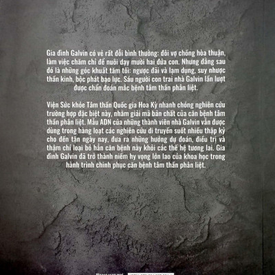 Giải Mã Tâm Thần Phân Liệt - Góc Khuất Của Gia Đình Galvin