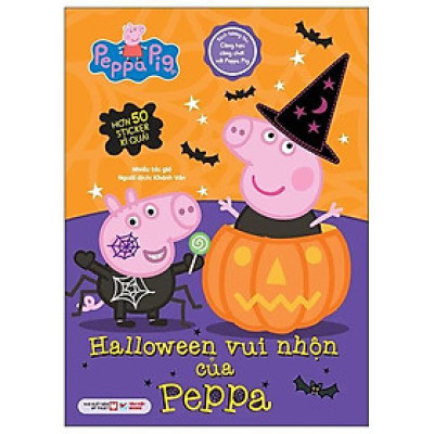 Sách Tương Tác - Cùng Học Cùng Chơi Với Peppa Pig - Halloween Vui Nhộn Của Peppa - Bản Quyền