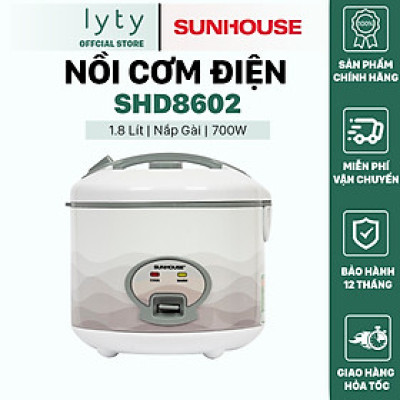[Hàng chính hãng] Nồi cơm điện SUNHOUSE 1.8L SHD8602 