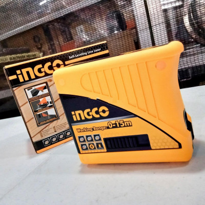 MÁY CÂN MỰC TIA LASER XÂY DỰNG 15M INGCO HLL156501- HÀNG CHÍNH HÃNG