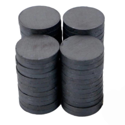 Nam châm Ferrite đen tròn kích thước lớn 30mmx5mm - miếng lót chuột
