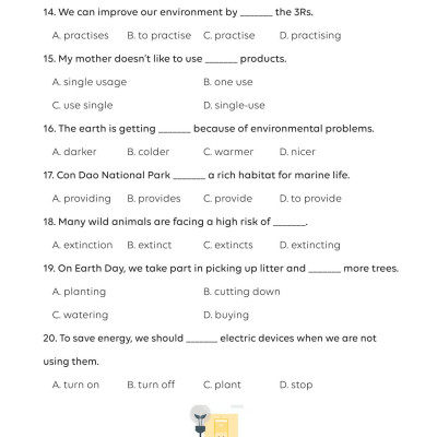 Làm Chủ Kiến Thức Tiếng Anh Bằng Sơ Đồ Tư Duy Lớp 8 - Tập 2