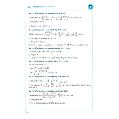 Sách Chinh Phục Luyện Thi Vào Lớp 10 Môn Toán Theo Chủ Đề