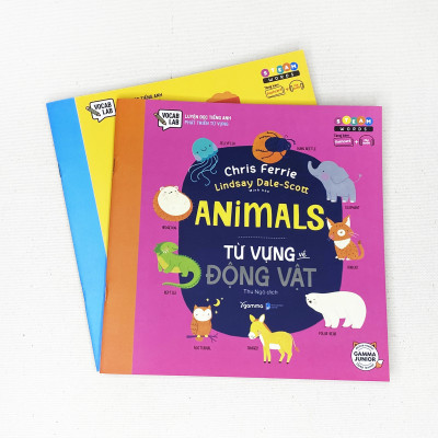 Sách - STEAM Words: Animals - Từ Vựng Về Động Vật 