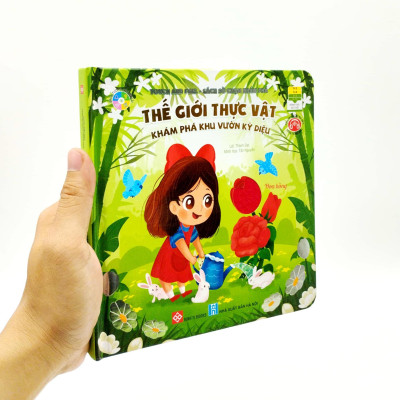 Touch And Feel - Sách Sờ Chạm Khám Phá - Thế Giới Thực Vật - Khám Phá Khu Vườn Kỳ Diệu