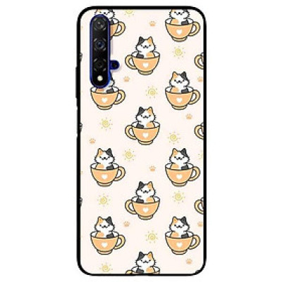 Ốp lưng dành cho Huawei 5t - Mate 20 - Mate 20 Pro mẫu Mèo Ly Tình Yêu