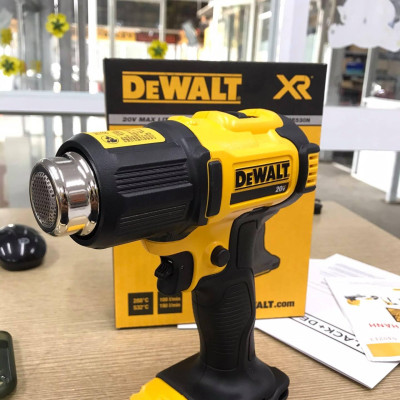 MÁY THỔI HƠI NÓNG PIN CẦM TAY 18V DEWALT DCE530P2- HÀNG CHÍNH HÃNG