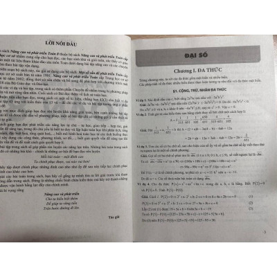 Sách Nâng cao và phát triển Toán 8 (tập 1 + tập 2)