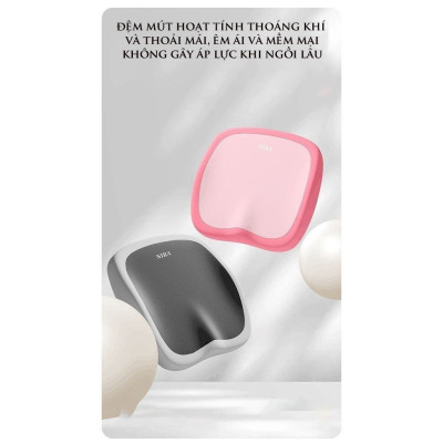 Đệm Lót Ghế Văn Phòng Chống Đau Lưng, Đệm Ghế Ngồi Cao Su Non, Đệm Văn Phòng Thoáng Khí Êm Ái, Thoáng Mát, Không Biến Dạng