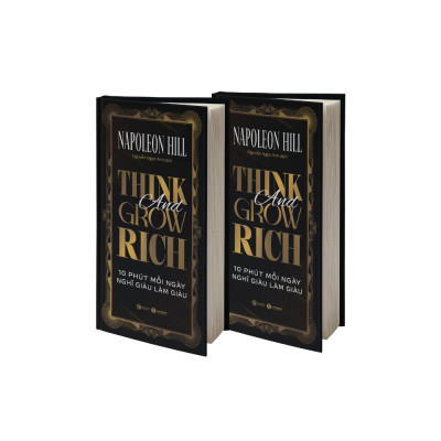 Sách - Think And Grow Rich - 10 Phút Mỗi Ngày Nghĩ Giàu Làm Giàu - Bìa Cứng