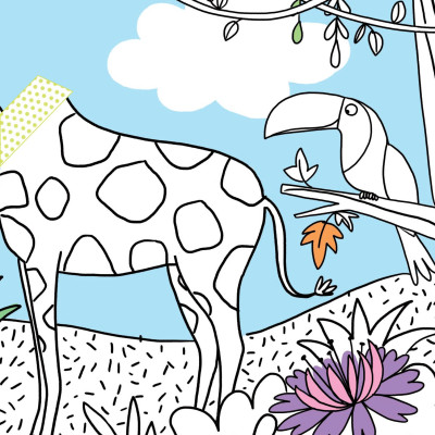 Tô Màu Và Dựng Hình 3D - Động Vật