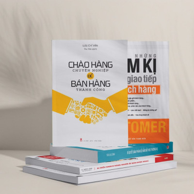 Combo sách - Combo 4 Cuốn Cẩm Nang Bán Hàng: Những Cấm Kị Khi Giao Tiếp Với Khách Hàng (TB) + Bán Hàng Quý Ở Cái Tâm + Giao Tiếp Chuyên Nghiệp Để Bán Hàng Thành Công (TB) + Chào Hàng Chuyên Nghiệp Để Bán Hàng Thành Công (TB) (MinhLongBooks)